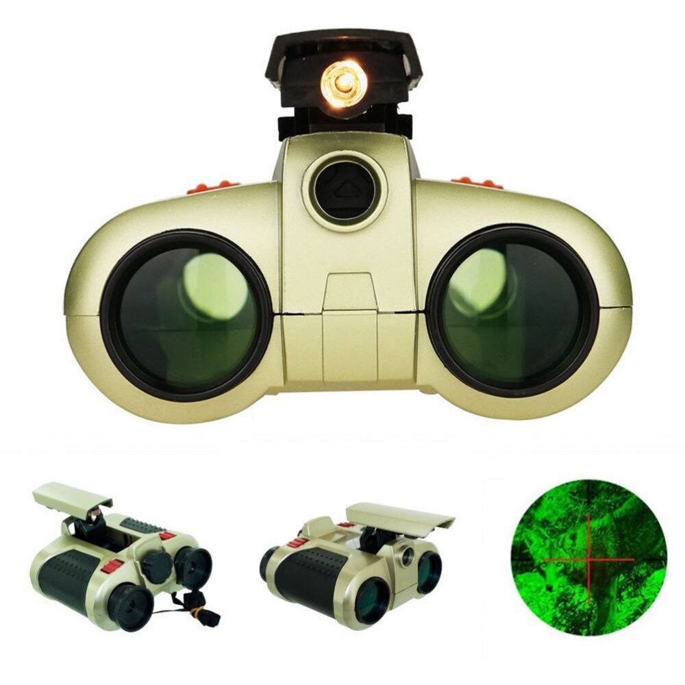 Binocolo a visione notturna per bambini | Esploratore outdoor con portata di 7,6 m