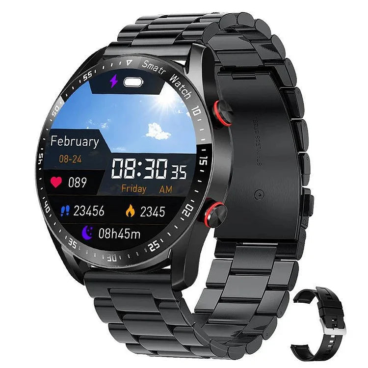 Niet-Invasieve Glucose Test Smartwatch | Real-Time Bloedsuikertrends