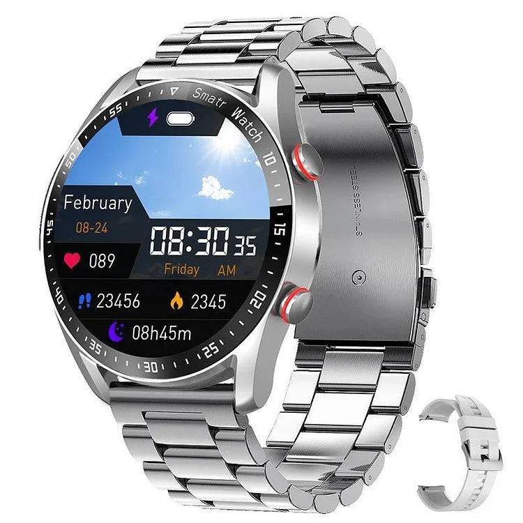 Nicht-invasive Glukosetest-Smartwatch | Echtzeit-Blutzuckertrends
