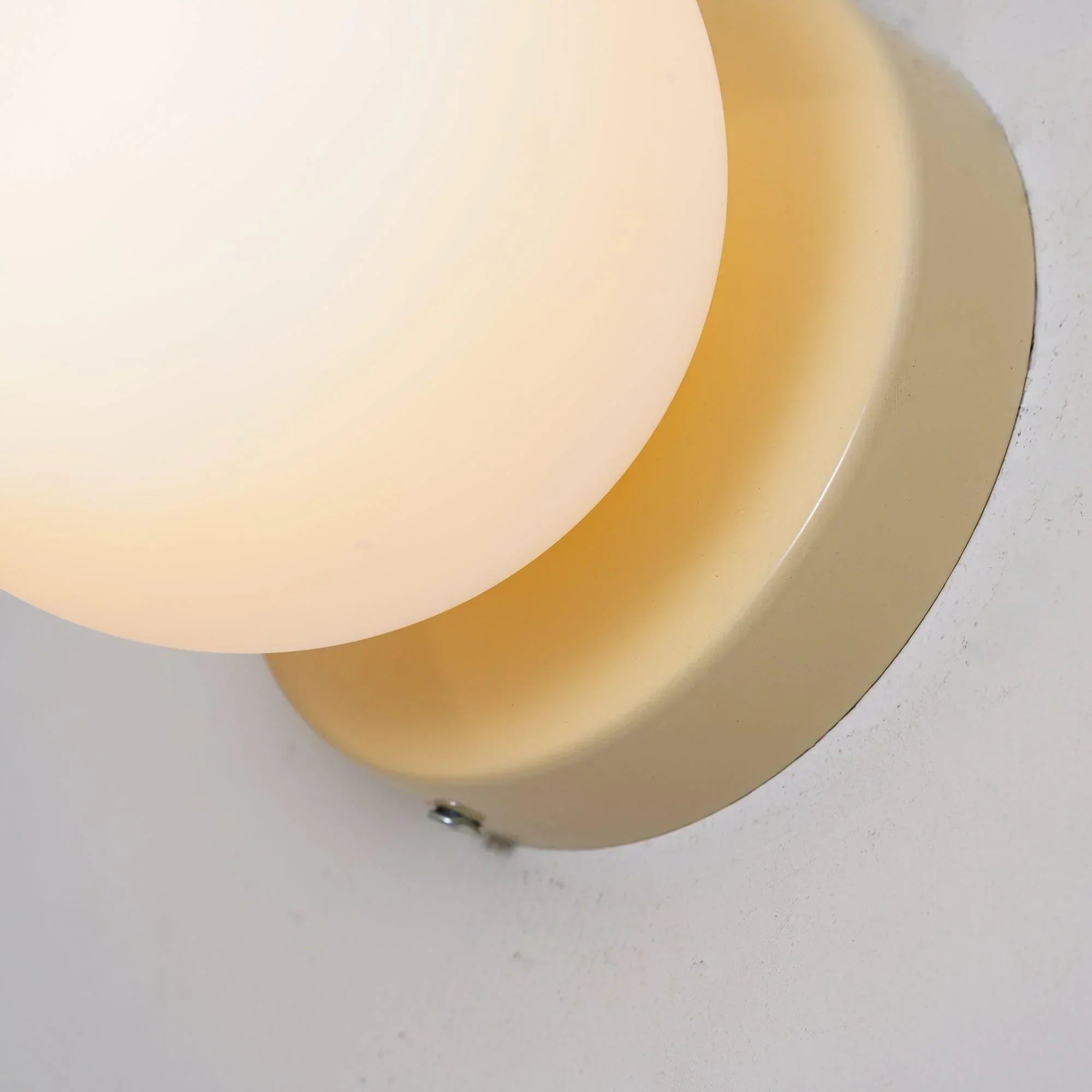 Nordische Glas-Kugel LED-Wandleuchte 1-flammig