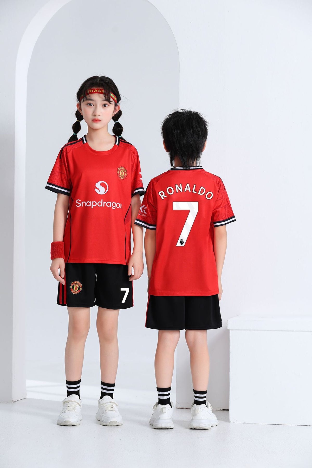 Kinder Voetbalshirt & Shorts Set Manchester United - Cristiano Ronaldo