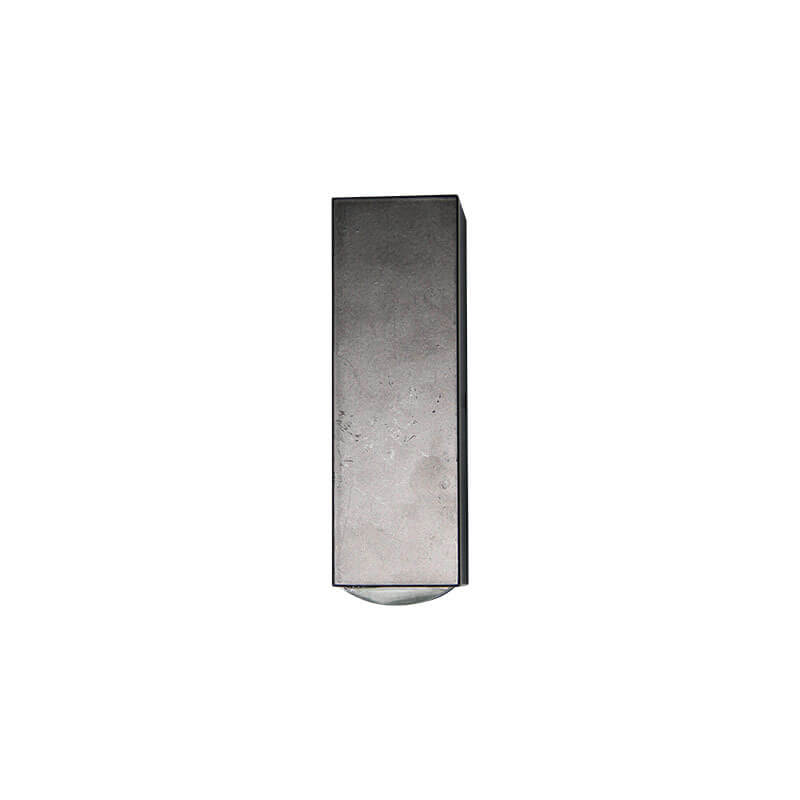 Aplique de pared LED rectangular moderno para exteriores 1 luz Ip65