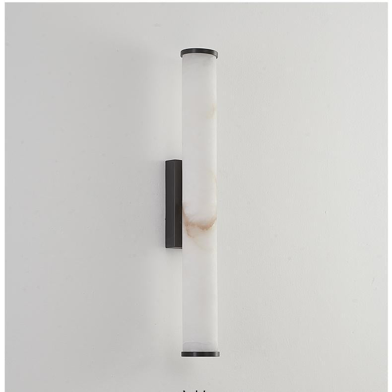 Moderner minimalistischer spanischer Marmor Kupfer Wandleuchter LED 1-Flammig