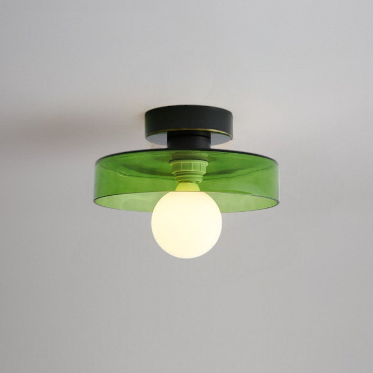 Bauhaus Glazen LED Plafondlamp 1-Licht