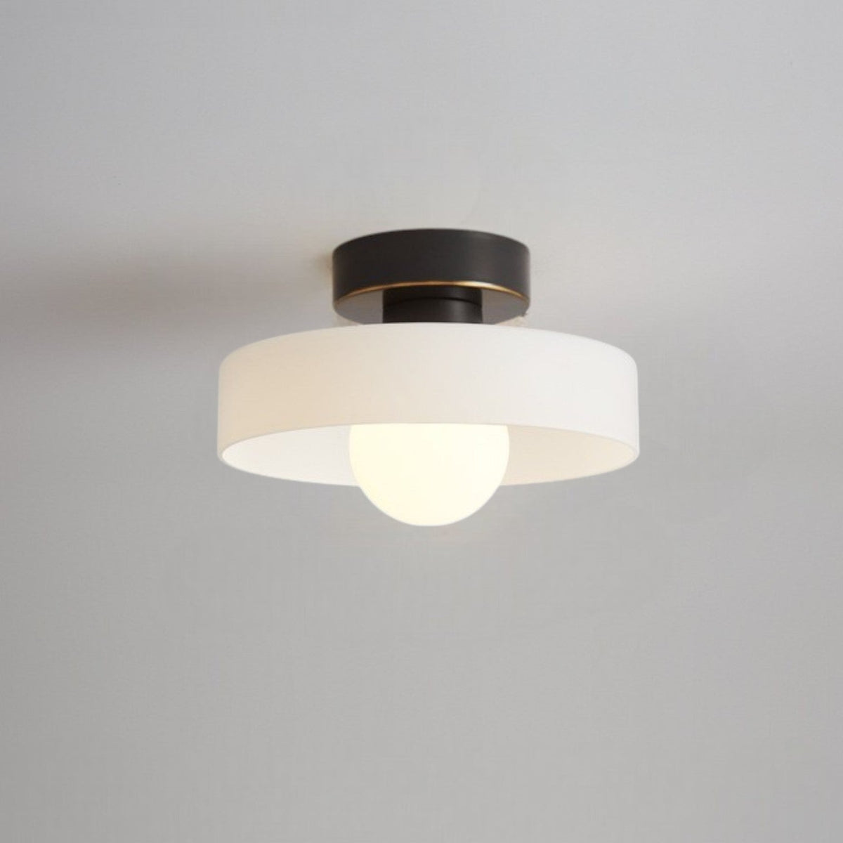 Bauhaus Glazen LED Plafondlamp 1-Licht