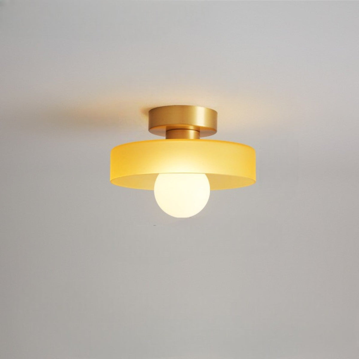 Bauhaus Glazen LED Plafondlamp 1-Licht