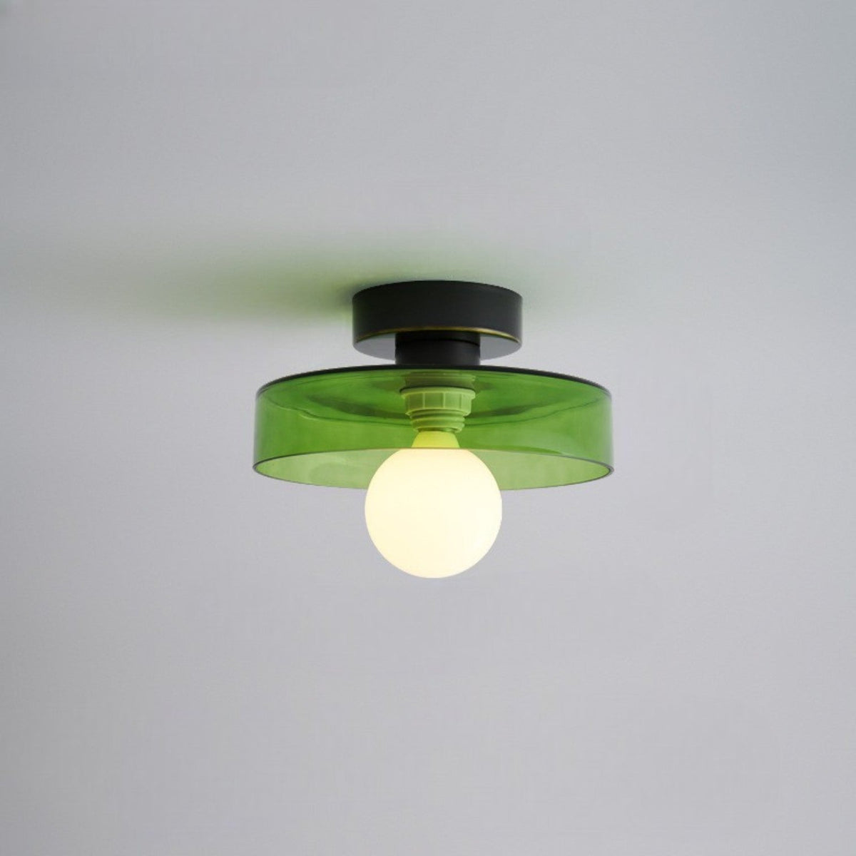 Bauhaus Glazen LED Plafondlamp 1-Licht