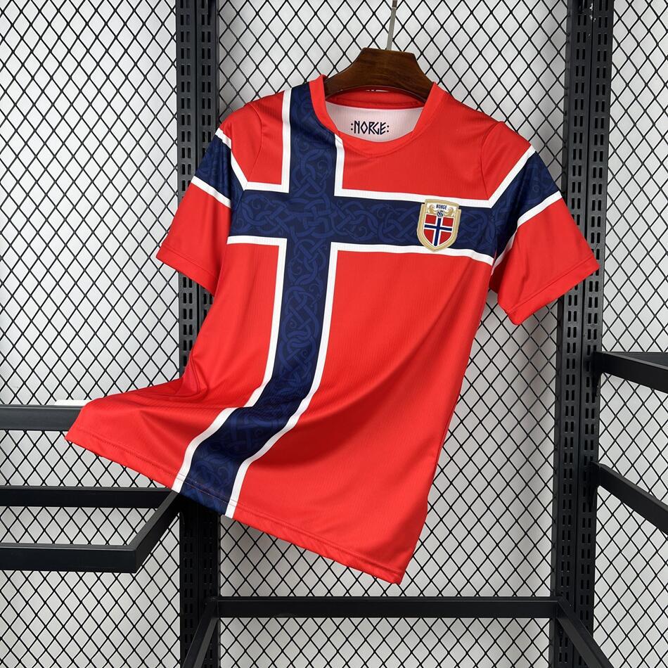 Haaland - Noorwegen 2026 Nationaal Team Shirt