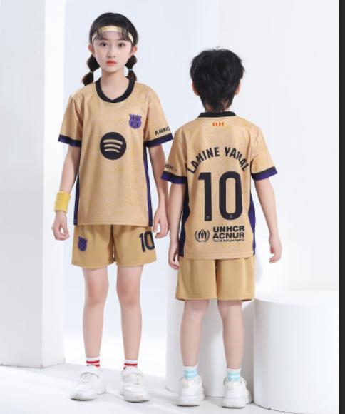 Voetbalshirt en korte broek set voor kinderen – Lamine Yamal