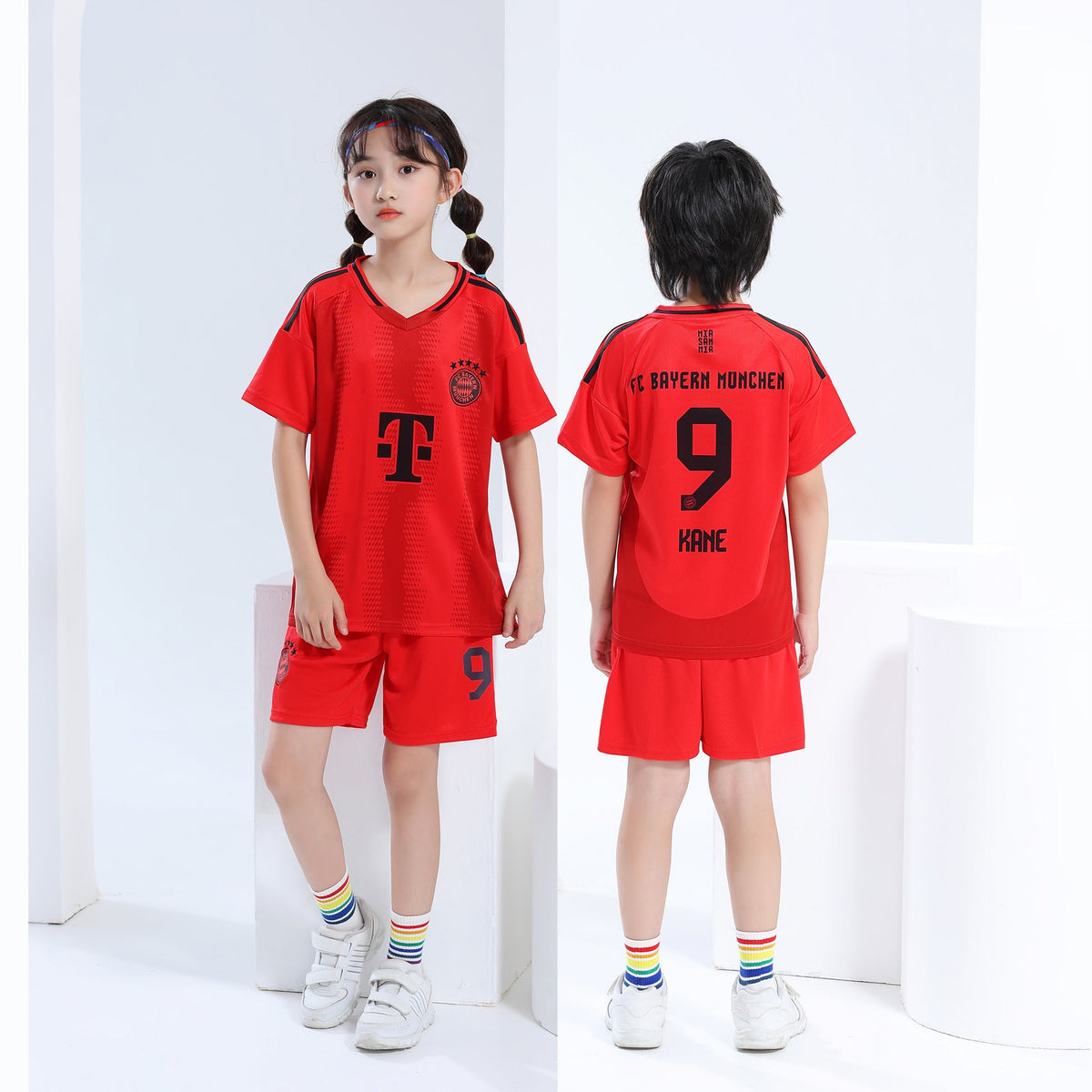 Set maglia e pantaloncini da calcio per bambini Bayern Monaco – Kane