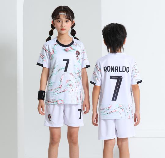 Kinder Voetbalshirt & Shorts Set Portugal - Cristiano Ronaldo