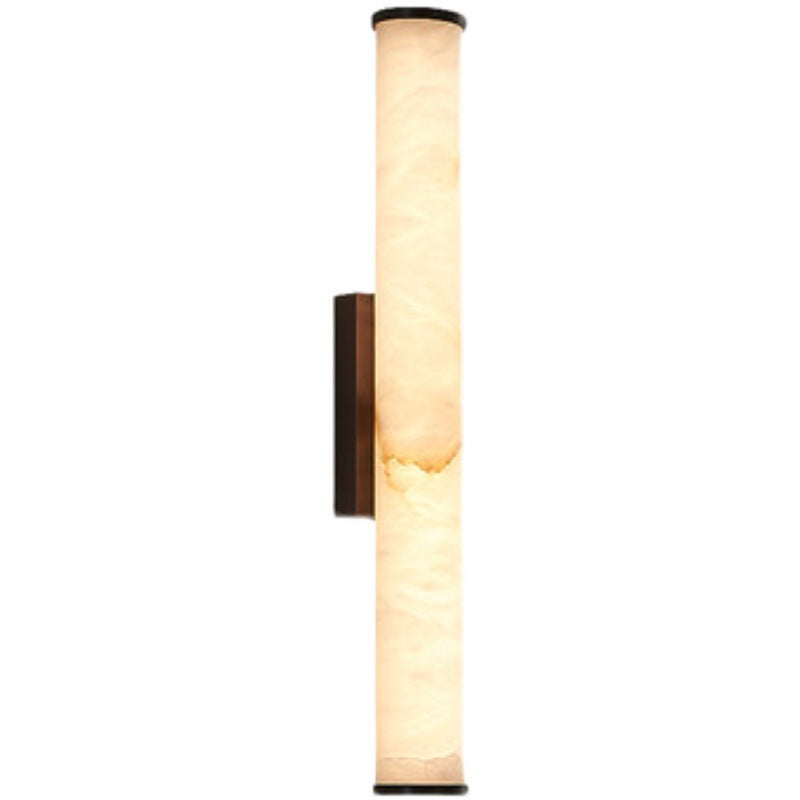 Moderner minimalistischer spanischer Marmor Kupfer Wandleuchter LED 1-Flammig