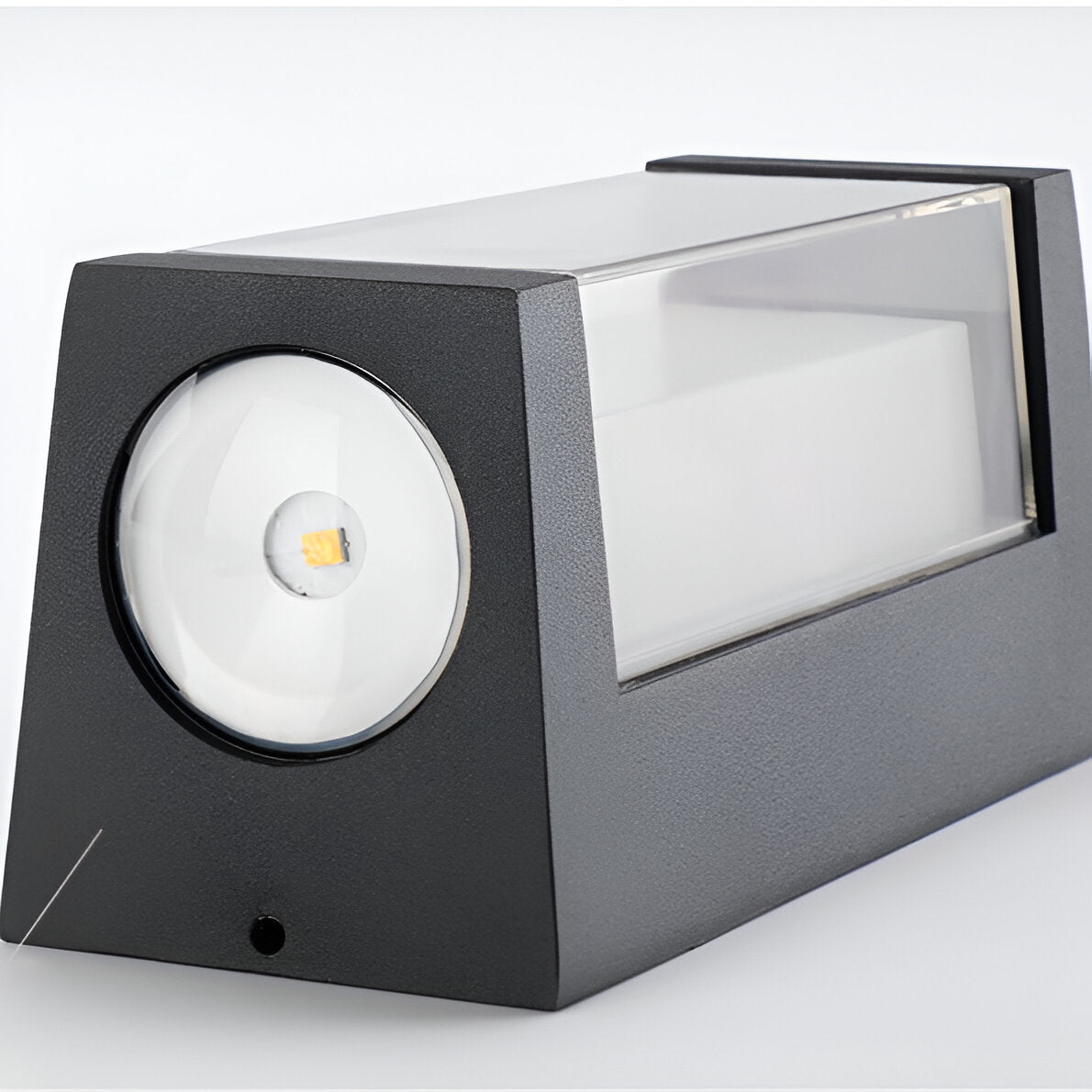 Nordische minimalistische Acryl rechteckige Außenwandleuchte LED Up-Down