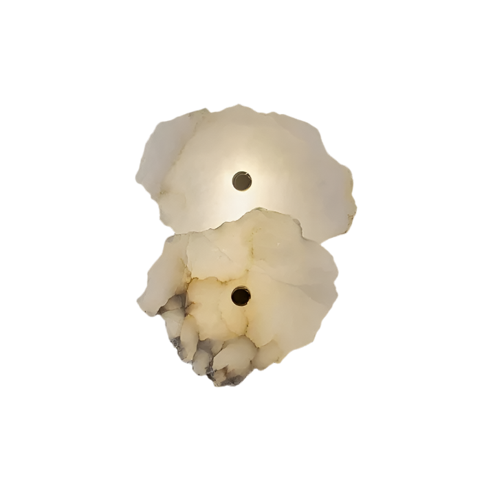 Applique da parete in marmo irregolare moderna LED 1 luce