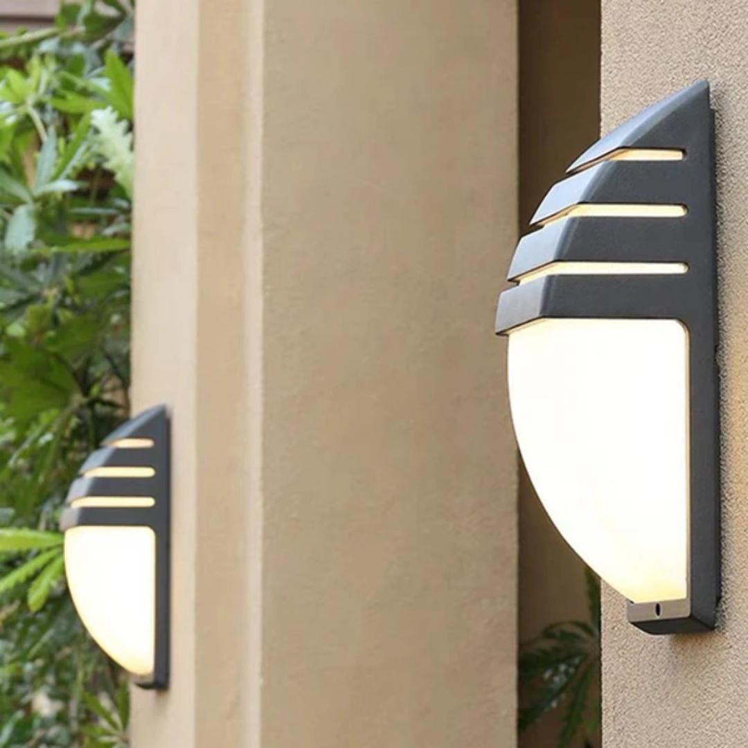 Luz de pared para exteriores con sensor de movimiento – Farol LED impermeable para jardín y patio