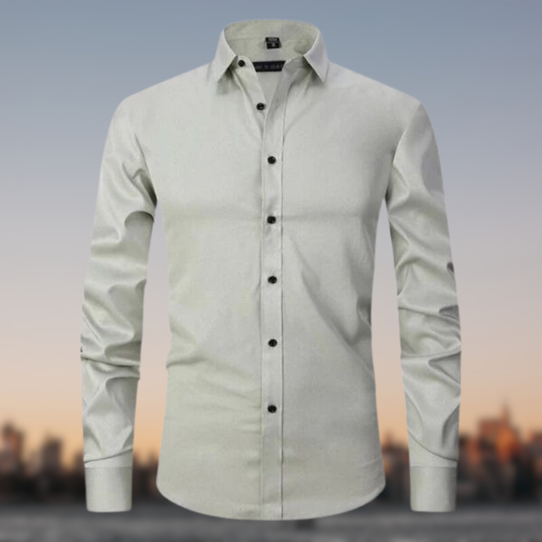 Nikolai | Camisa elástica sin arrugas