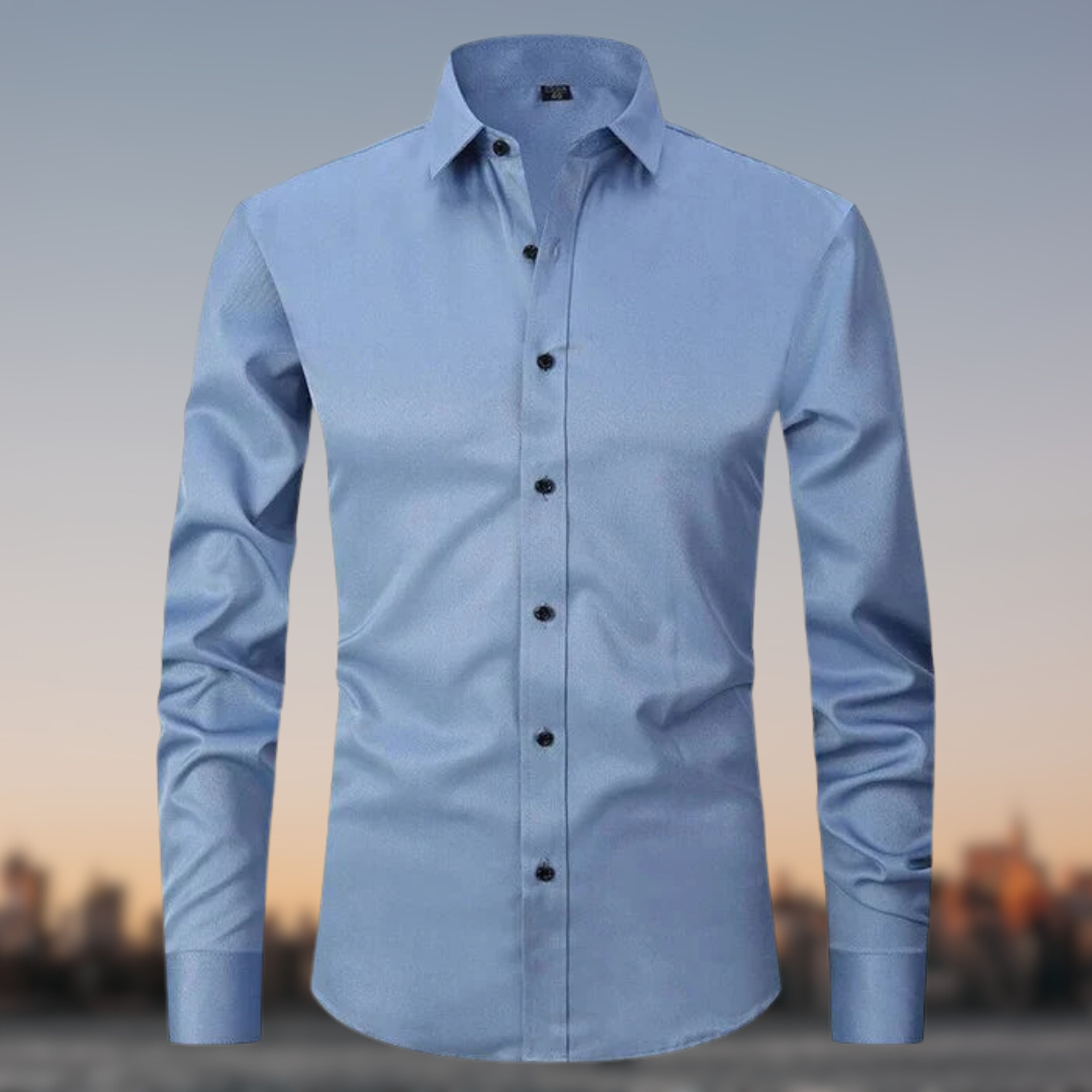 Nikolai | Camisa elástica sin arrugas