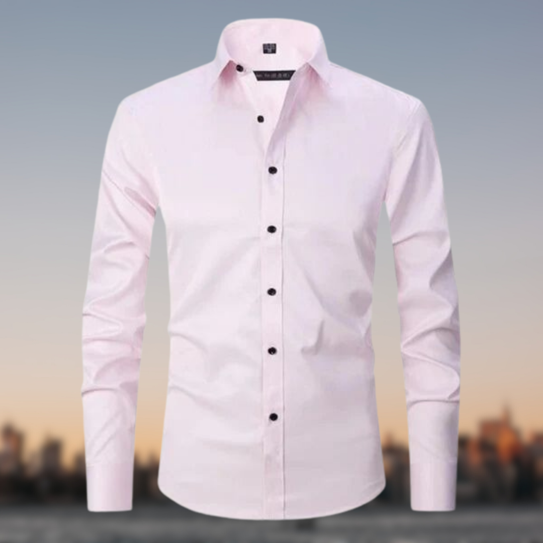 Nikolai | Camisa elástica sin arrugas