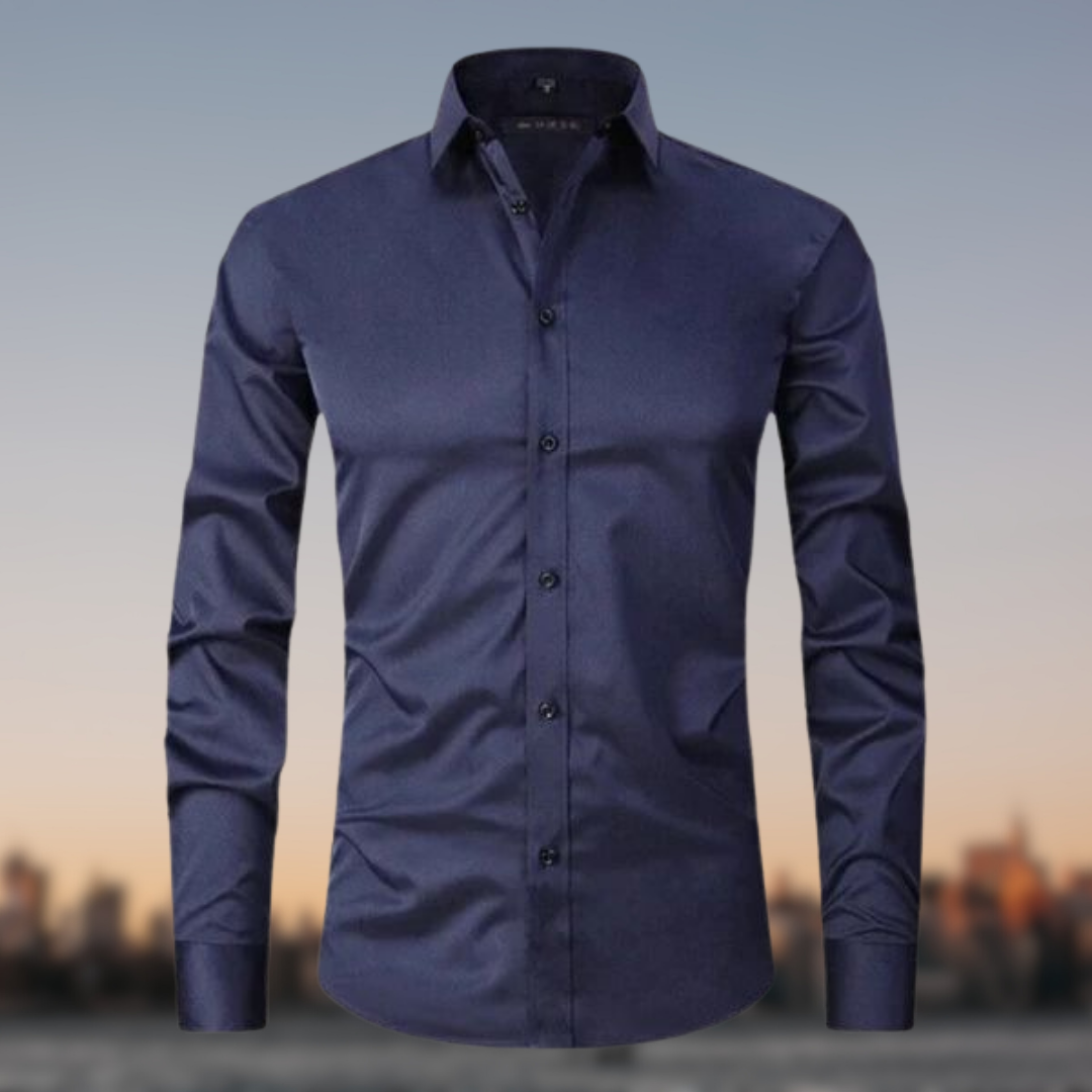 Nikolai | Camisa elástica sin arrugas