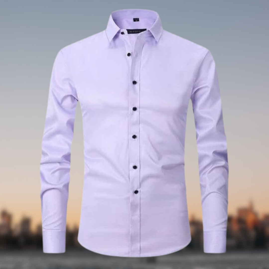 Nikolai | Camisa elástica sin arrugas
