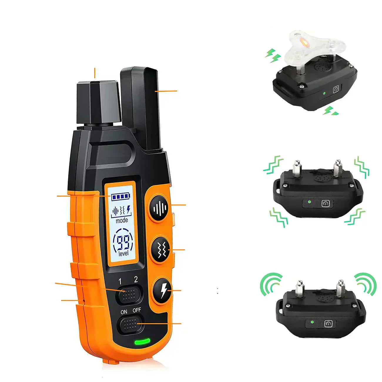 NovaPace 1000m Ferntrainingshalsband für Hunde, wasserdicht