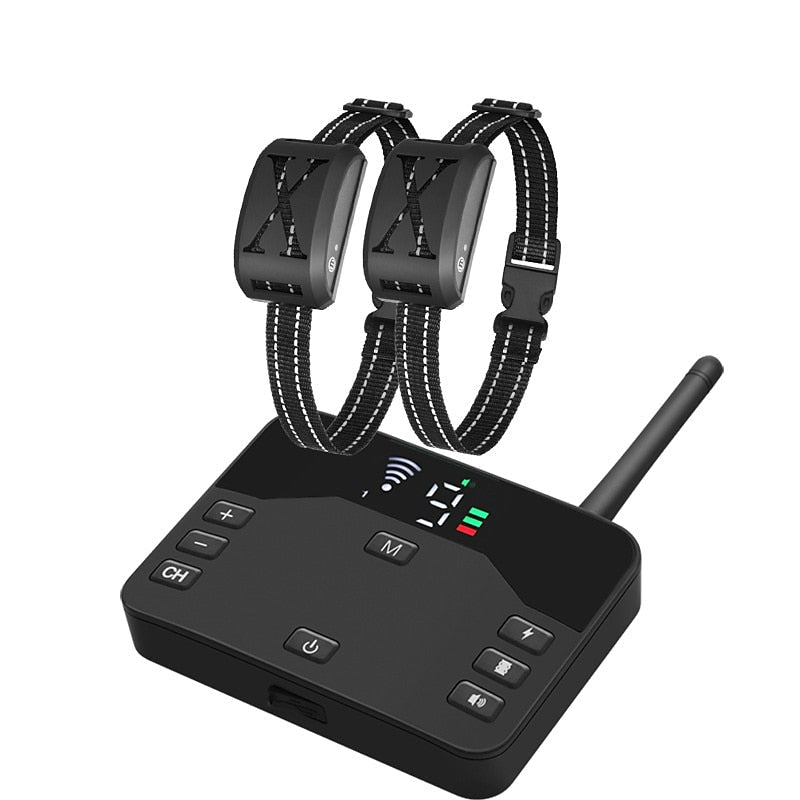 FidoFence Pro kabelloses Hundezaundsystem mit Halsband, 9–240m