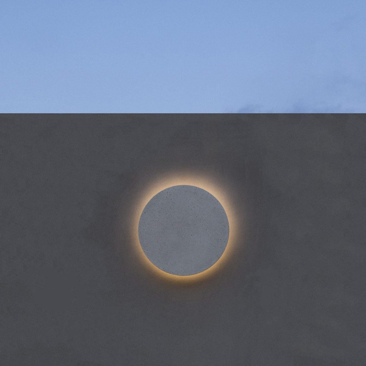 Aplique de pared redondo moderno de terrazo LED de 1 luz