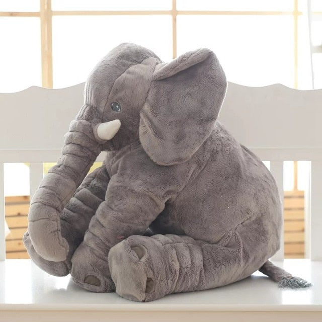 Cuscino peluche elefante | Morbido cuscino comfort per la cameretta