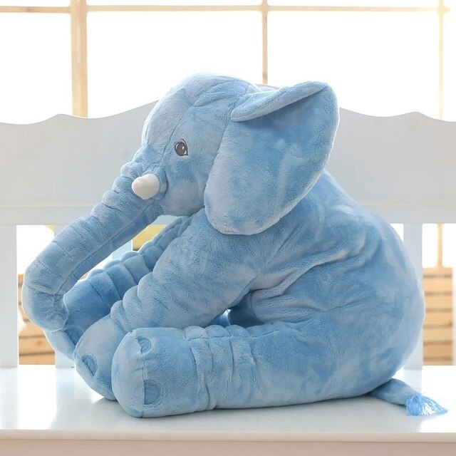 Cuscino peluche elefante | Morbido cuscino comfort per la cameretta
