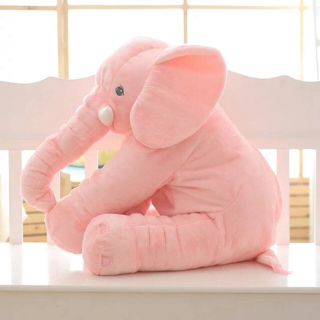 Cuscino peluche elefante | Morbido cuscino comfort per la cameretta