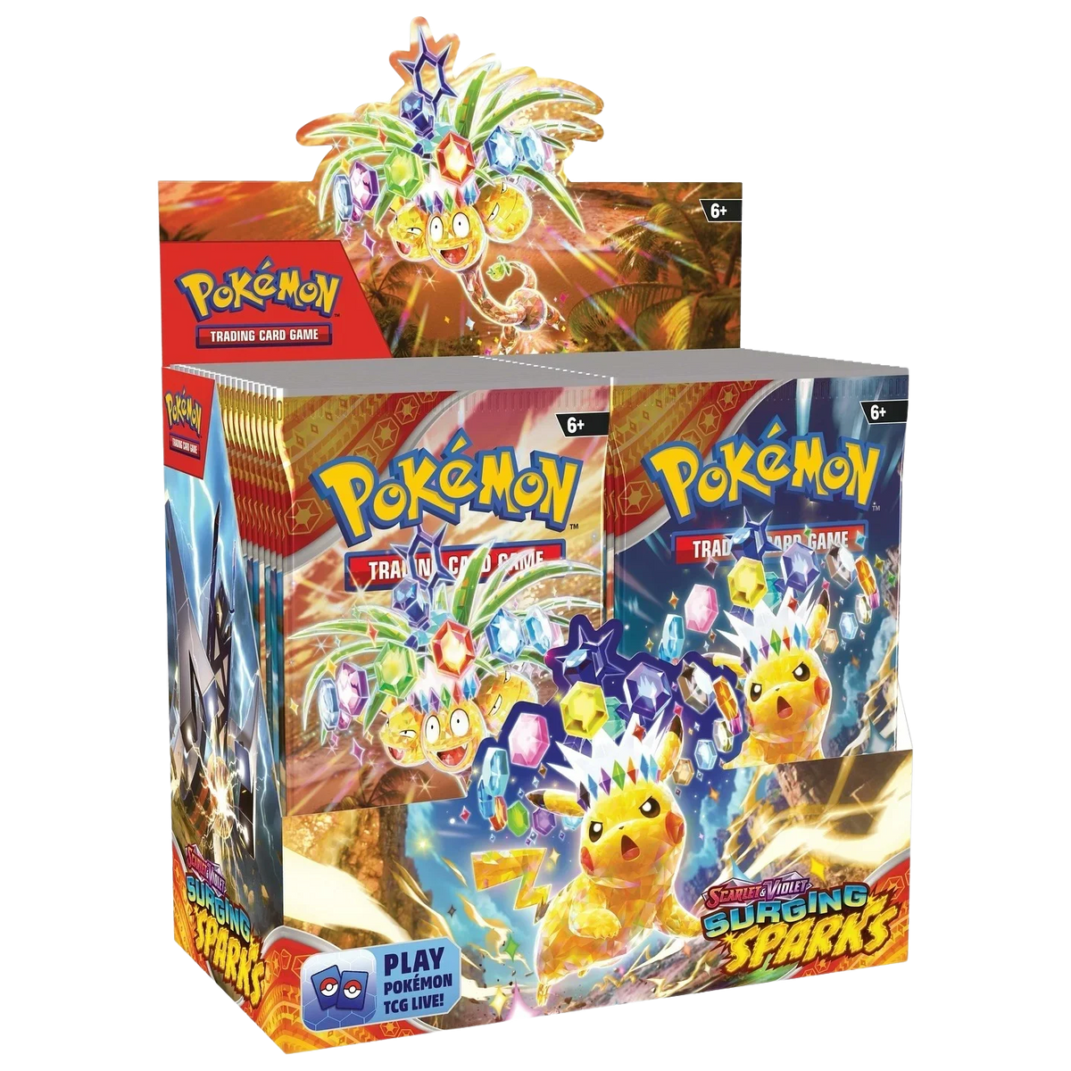 Pokemon TCG - Scarlet & Violet - Surging Sparks - Booster Box (36x Packs)
