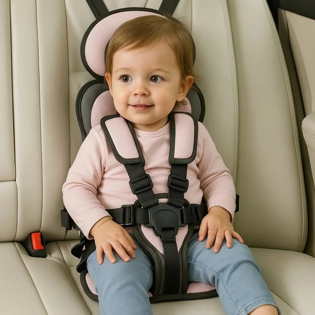 Tragbarer Autositz-Booster für Kinder – Reisesicherheitsgurt  