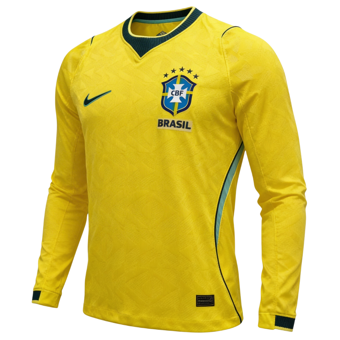 BRAZILIË THUISSHIRT MET LANGE MOUWEN 2026/27