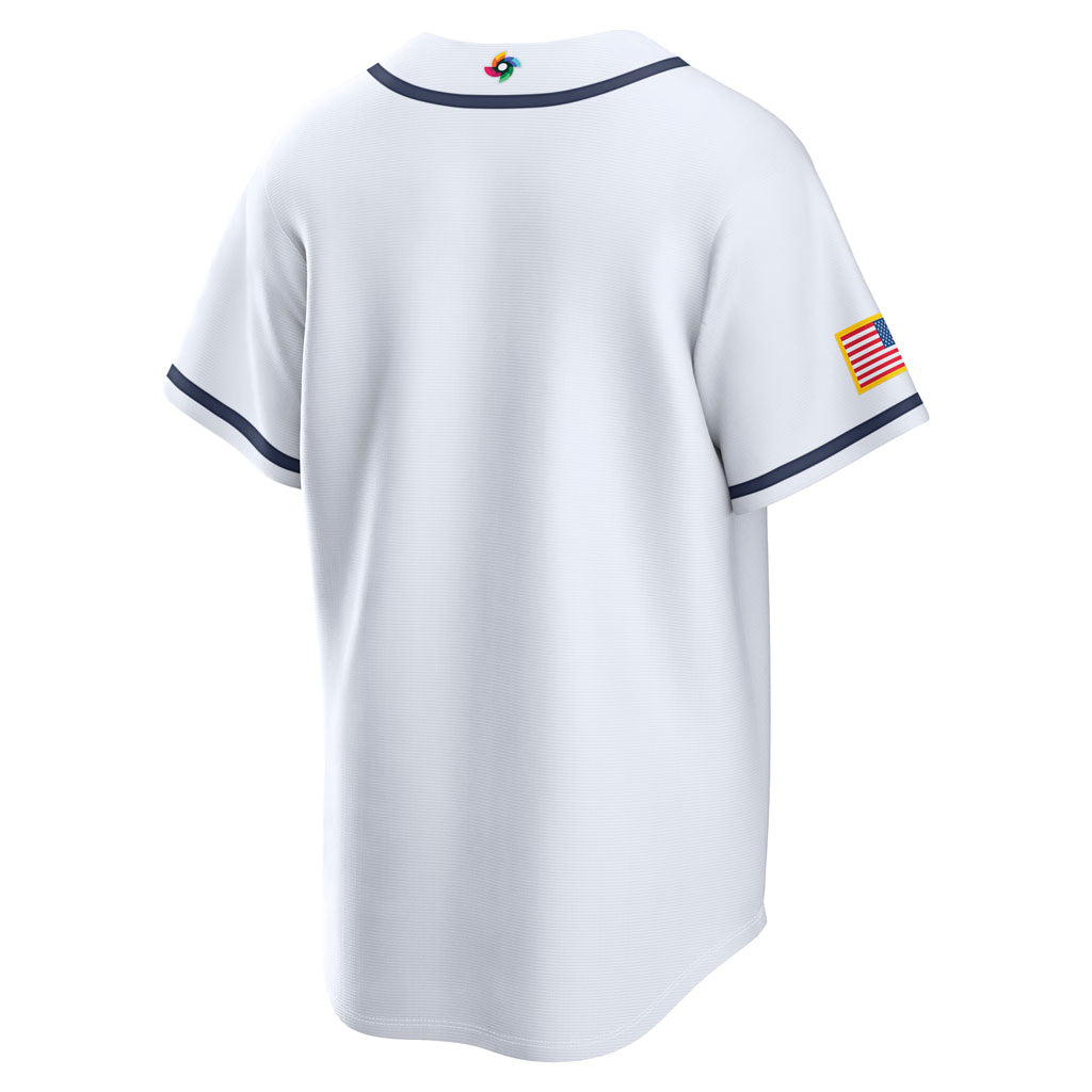 Camiseta de estadio Nike 2026 de USA para el WBC - Blanco
