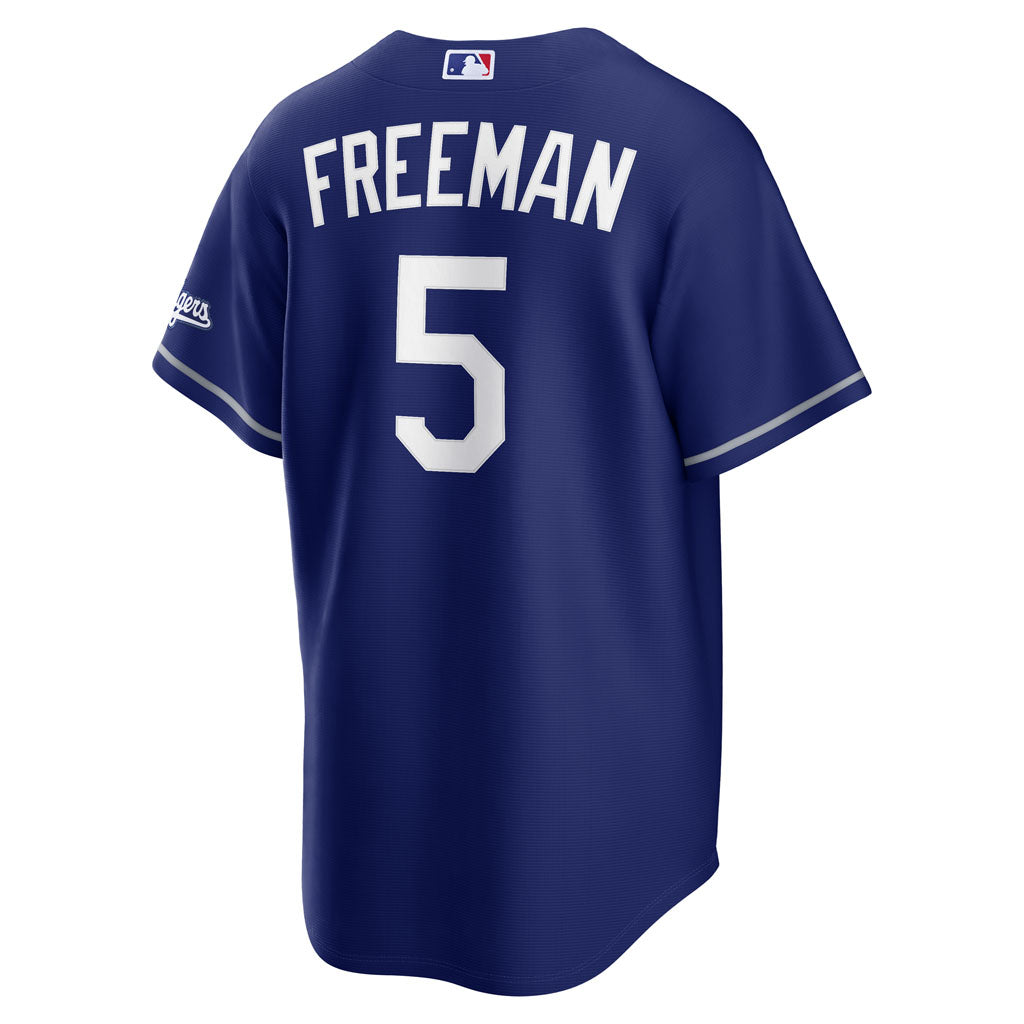 Jersey alternativo de estadio Nike de Freddie Freeman de los Los Angeles Dodgers de la MLB - Azul