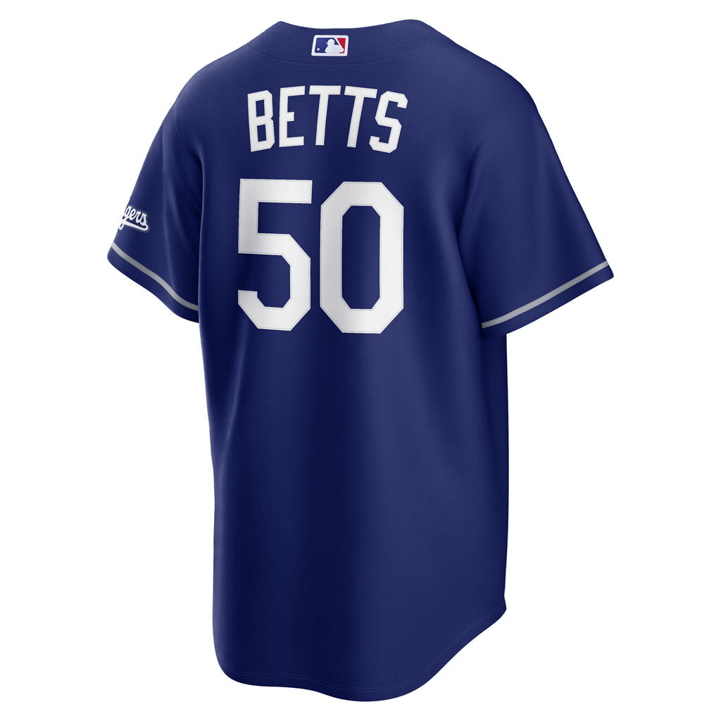 MLB Los Angeles Dodgers Mookie Betts Nike Alternatief Stadion Shirt - Blauw
