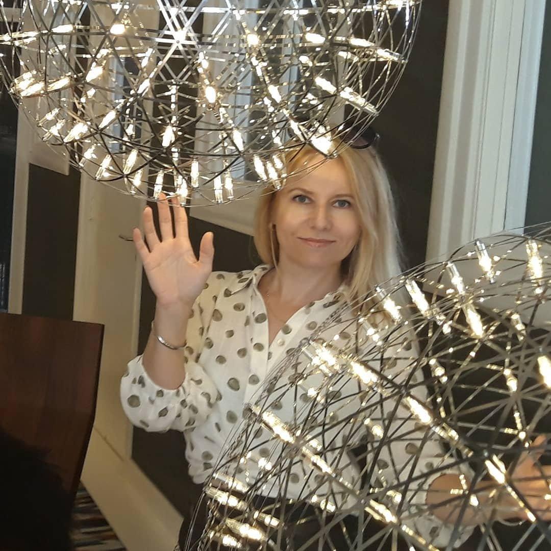 Moderner Kugel-Edelstahl-LED-Pendelleuchter 1-Flammig
