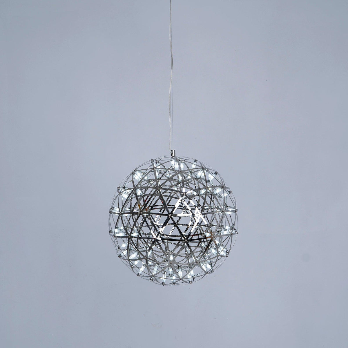 Modern Sphere Stainless Steel LED Pendant Light 1-Light