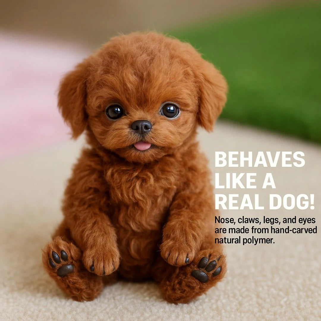 Robotic Dog Toy Interactive Realistic Plush Puppy