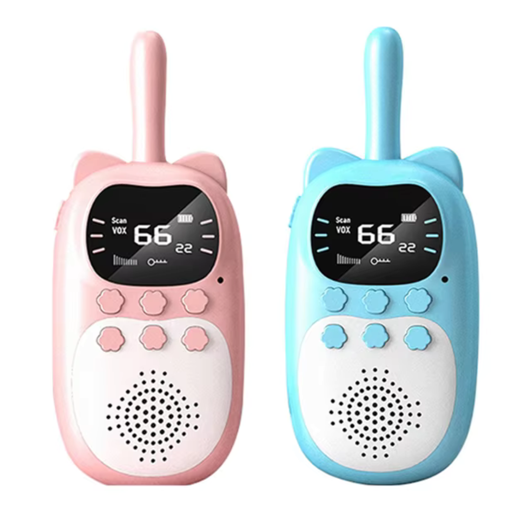 Digitales Walkie-Talkie-Set für Kinder | 3 km Reichweite mit LCD-Display