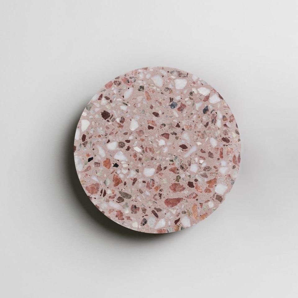 Moderner Terrazzo runder Wandleuchter LED 1-Flammig