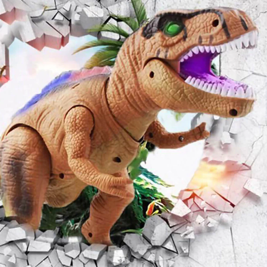 JurassicBuddy Fernsteuerbarer Dinosaurier, der läuft, brüllt und spannendes Spiel zum Leben erweckt