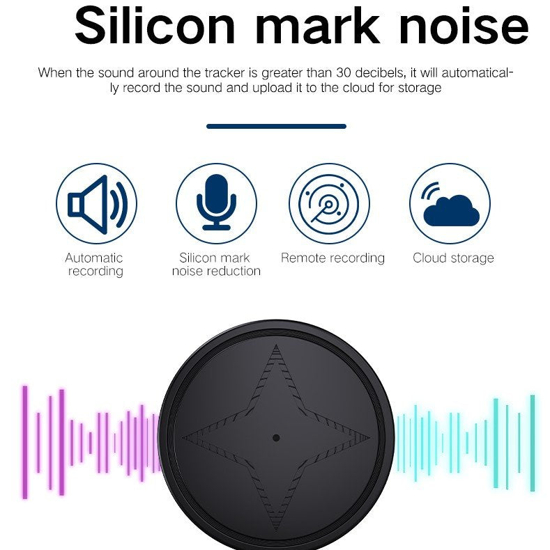 GPS Tracker with Strong Magnetic Attachment | Anti-Loss Vehicle Tracking Device for Cars and Motorcycles
