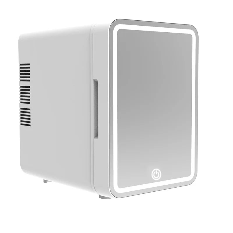 4L Mini Beauty Fridge for Cosmetics Skincare Portable with Built-in LED Light