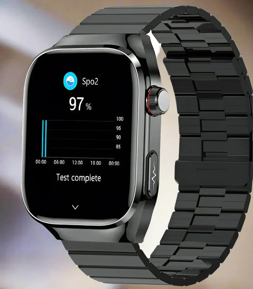 Orologio NexaPulse Monitoraggio Glicemia, ECG, Acido Urico, Bluetooth