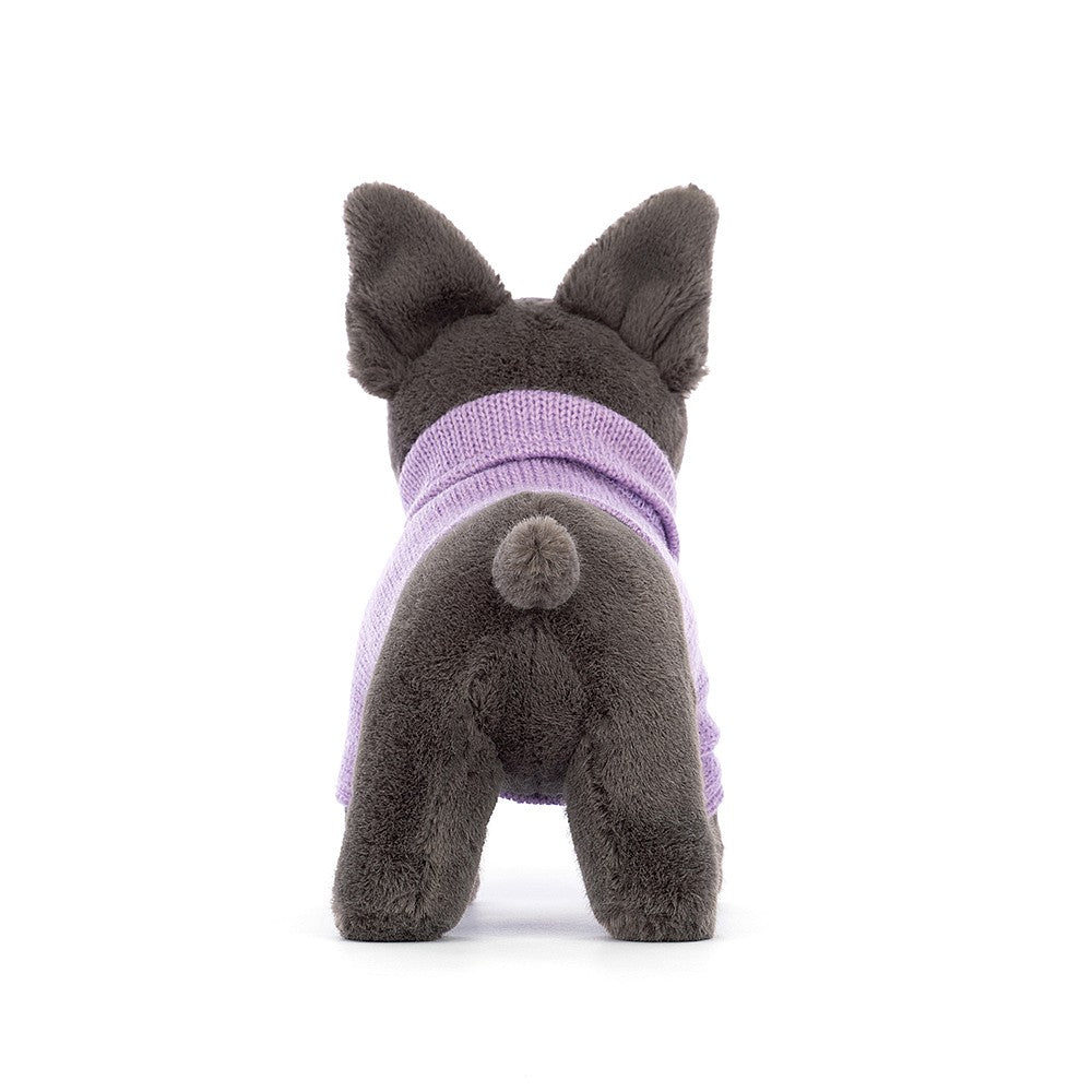 Sweater French Bulldog Purple 19cm