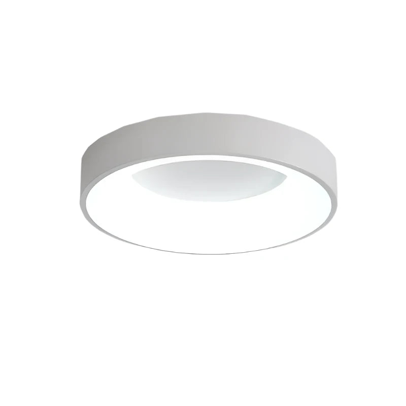 Lámpara de techo LED redonda moderna nórdica de 1 luz