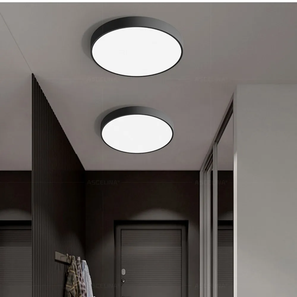Lampada da soffitto rotonda LED moderna minimalista 1 luce