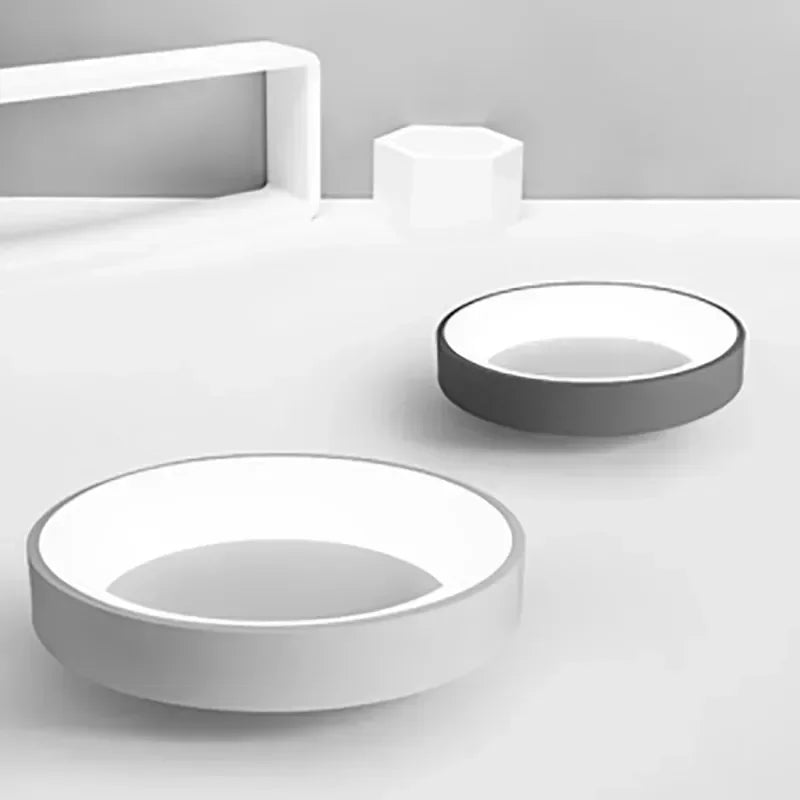 Lámpara de techo LED redonda moderna nórdica de 1 luz