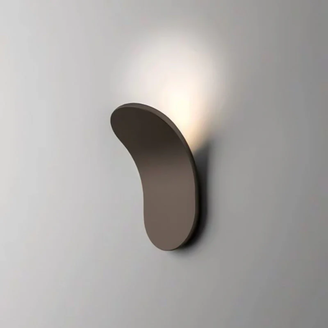 Lámpara de pared escandinava – Elegante luz de pared interior para decoración moderna del hogar, diseño compacto con construcción duradera de hierro